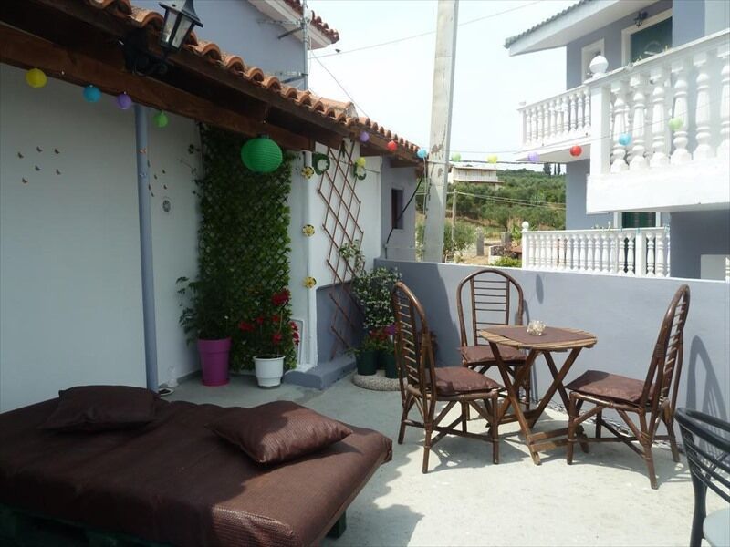 Amarylis Beachfront Studios Amoudi Exterior foto